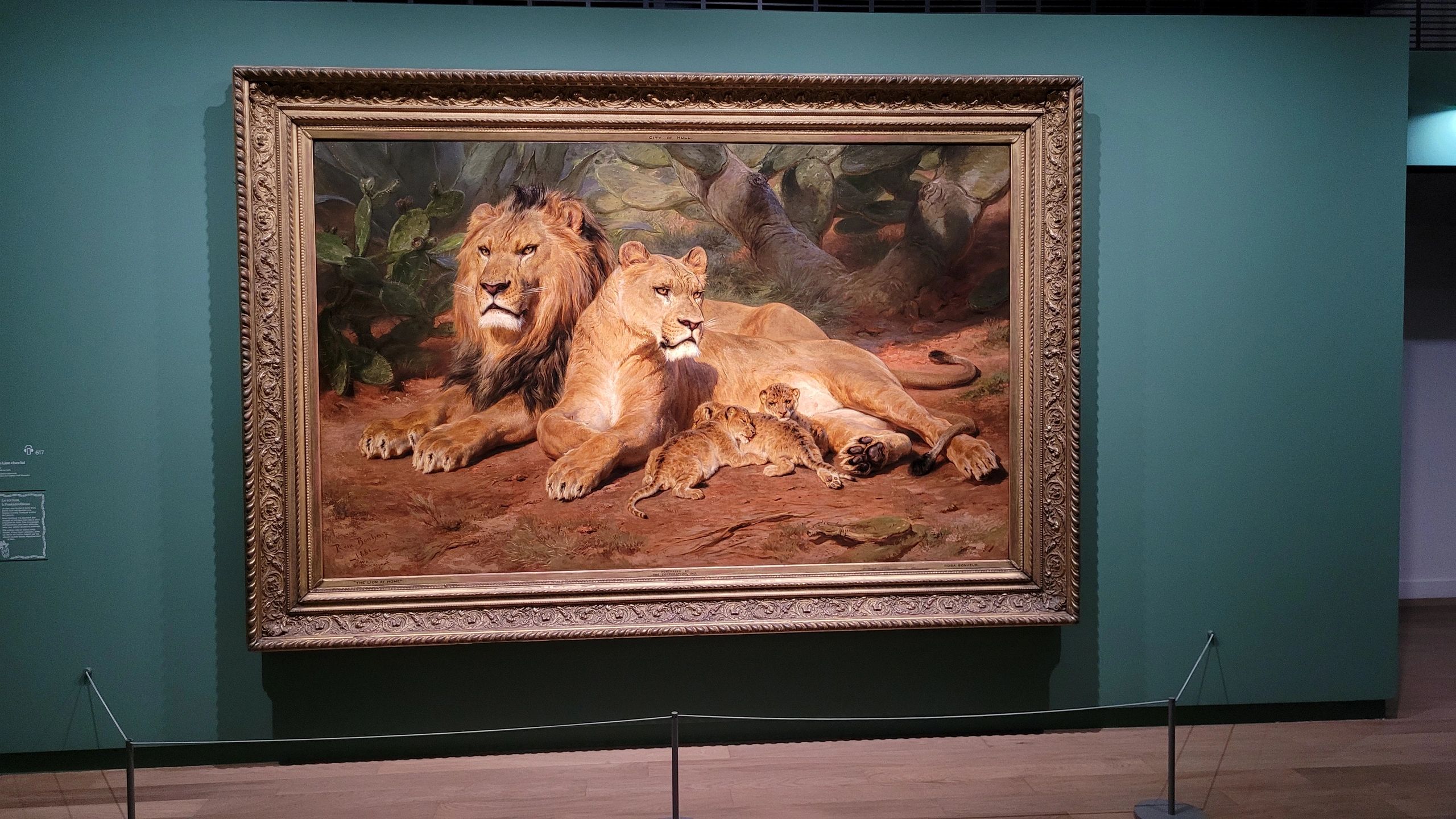 Rosa Bonheur Exhibit in Museum D'Orsay